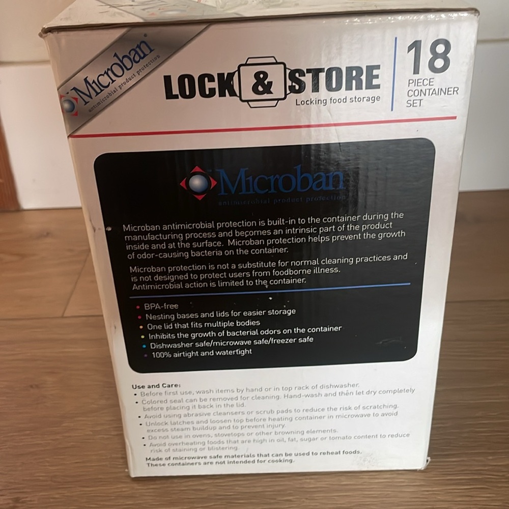 Lock & Store 18-Piece Food Storage Set - Picture 2 of 3